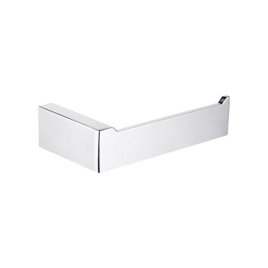 IVANO Series Square Chrome Toilet Paper Holder - Living and Bathroom