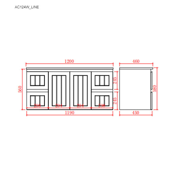 Acacia Matte White AC124W