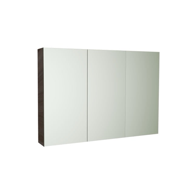 Evie PVC Shaving Cabinet Dark Brown