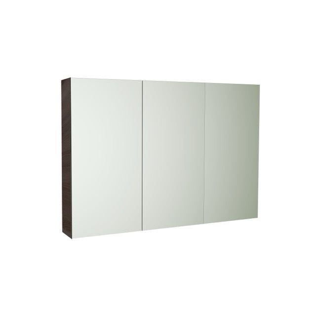 Evie PVC Shaving Cabinet Dark Brown