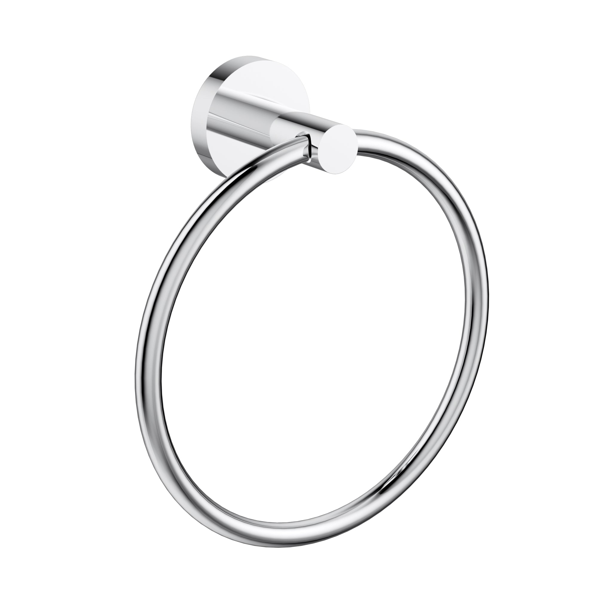 Otus Slimline Towel Ring-chrome
