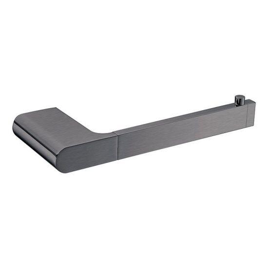AU Series Gun Metal Grey Toilet Paper Holder - Living and Bathroom