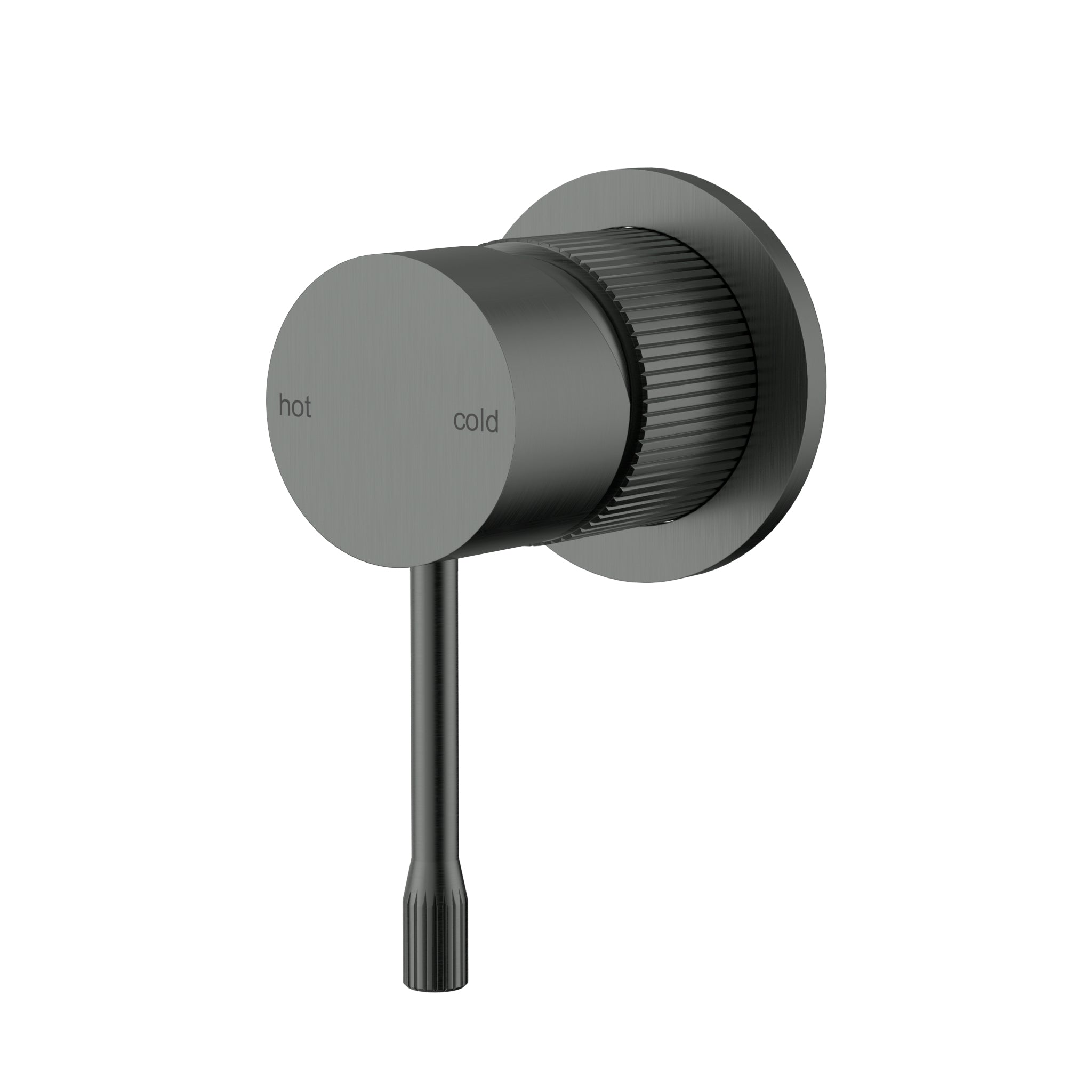 Ikon Linie Wall Mixer Trim Kit Gun Metal