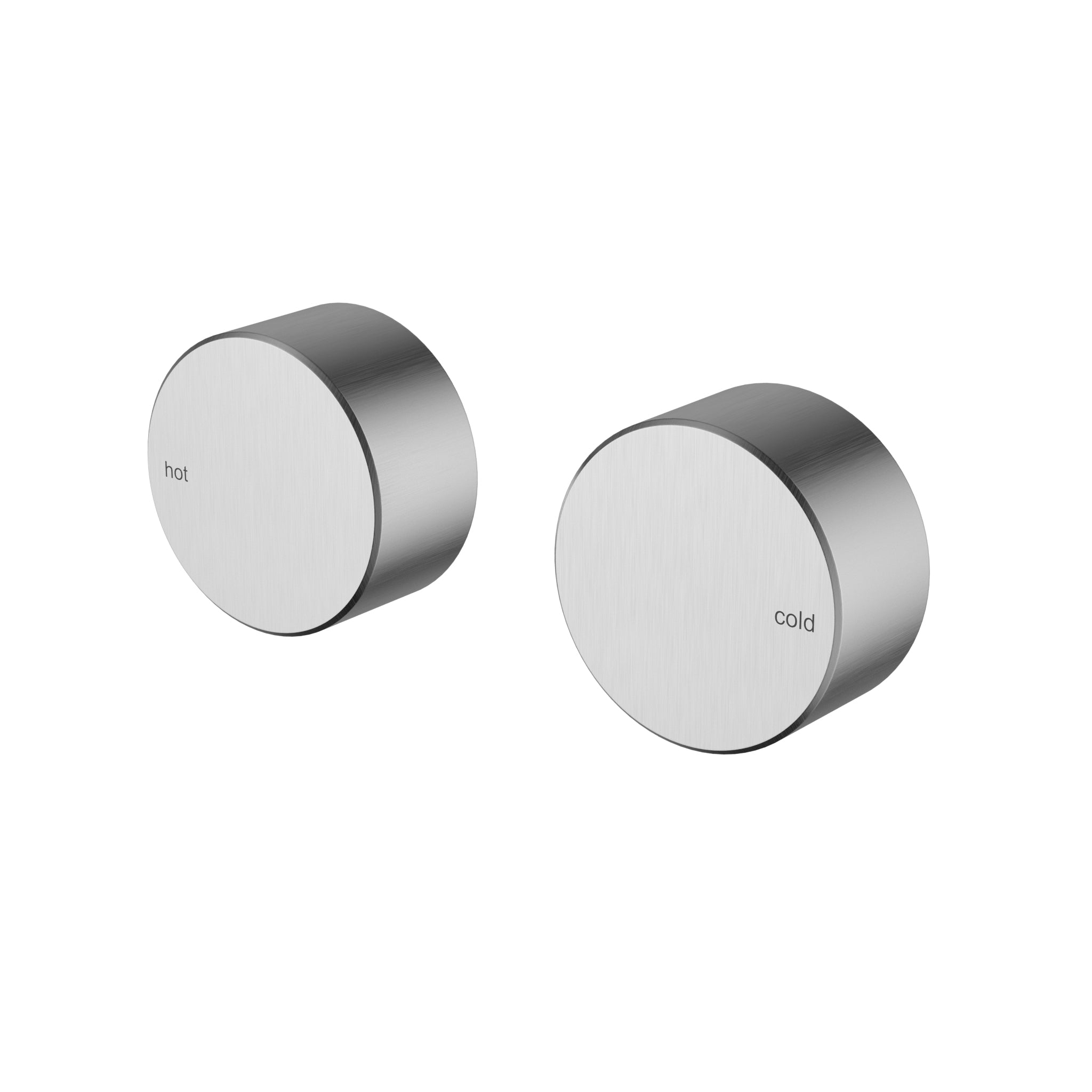 Ikon Hali 1/4 Turn C/D Wall Top Assembly Brushed Nickel