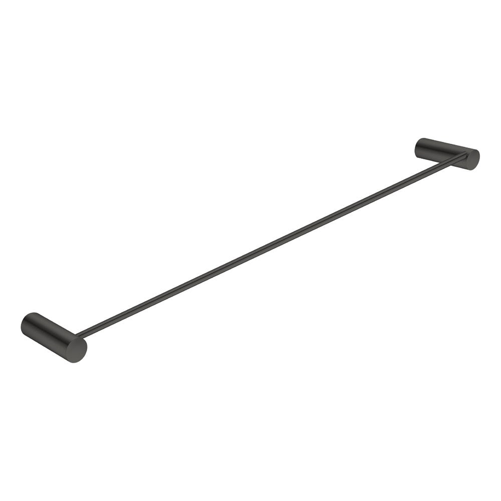 Gun Metal Grey Single Towel Rail 600mm
