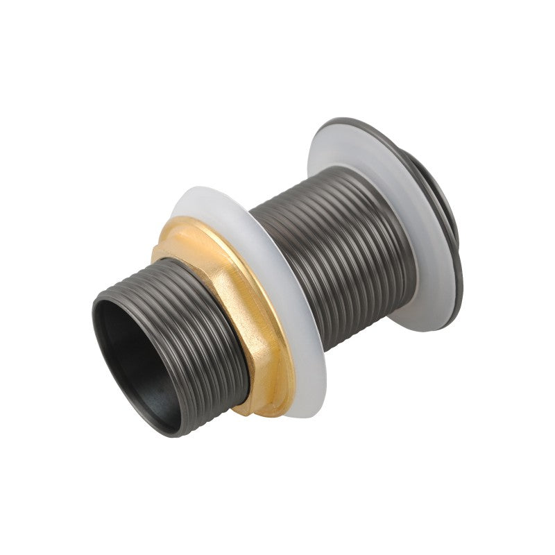 32/40mm Gun Metal Grey Brass Basin Pop Up Waste without Overflow