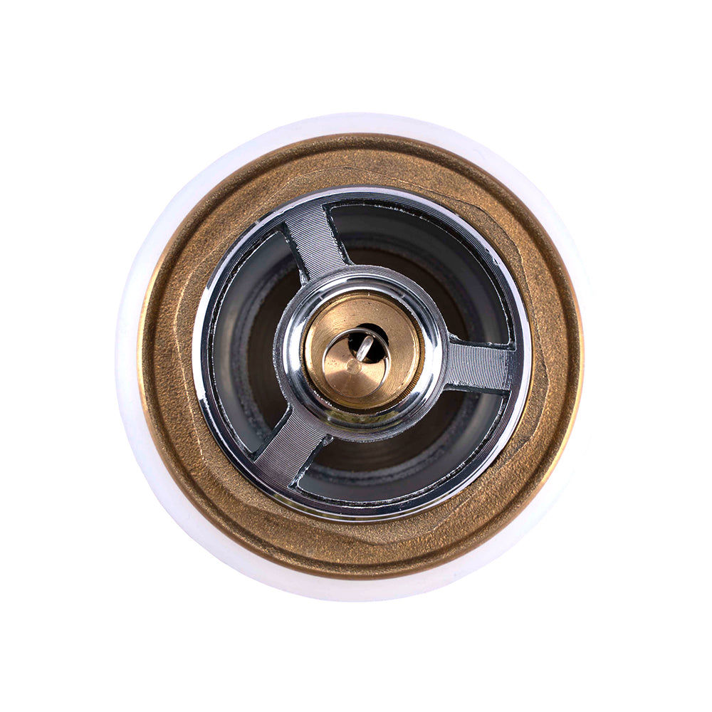 40mm Mushroom Chrome Brass Bathtub Pop Up Waste without Overflow