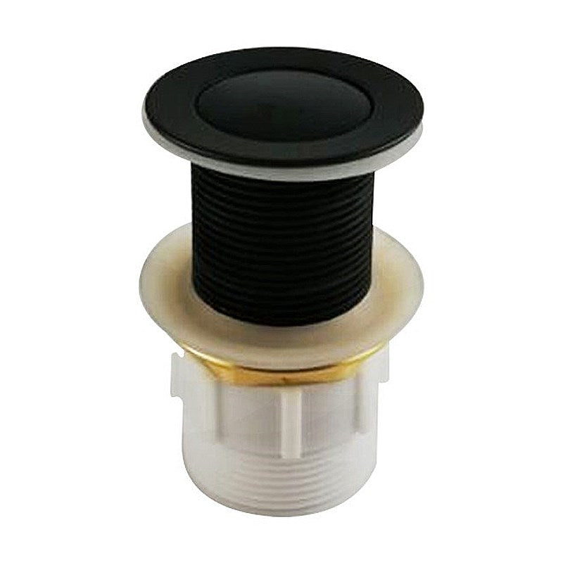 32/40mm Black Brass Basin Pop Up Waste without Overflow