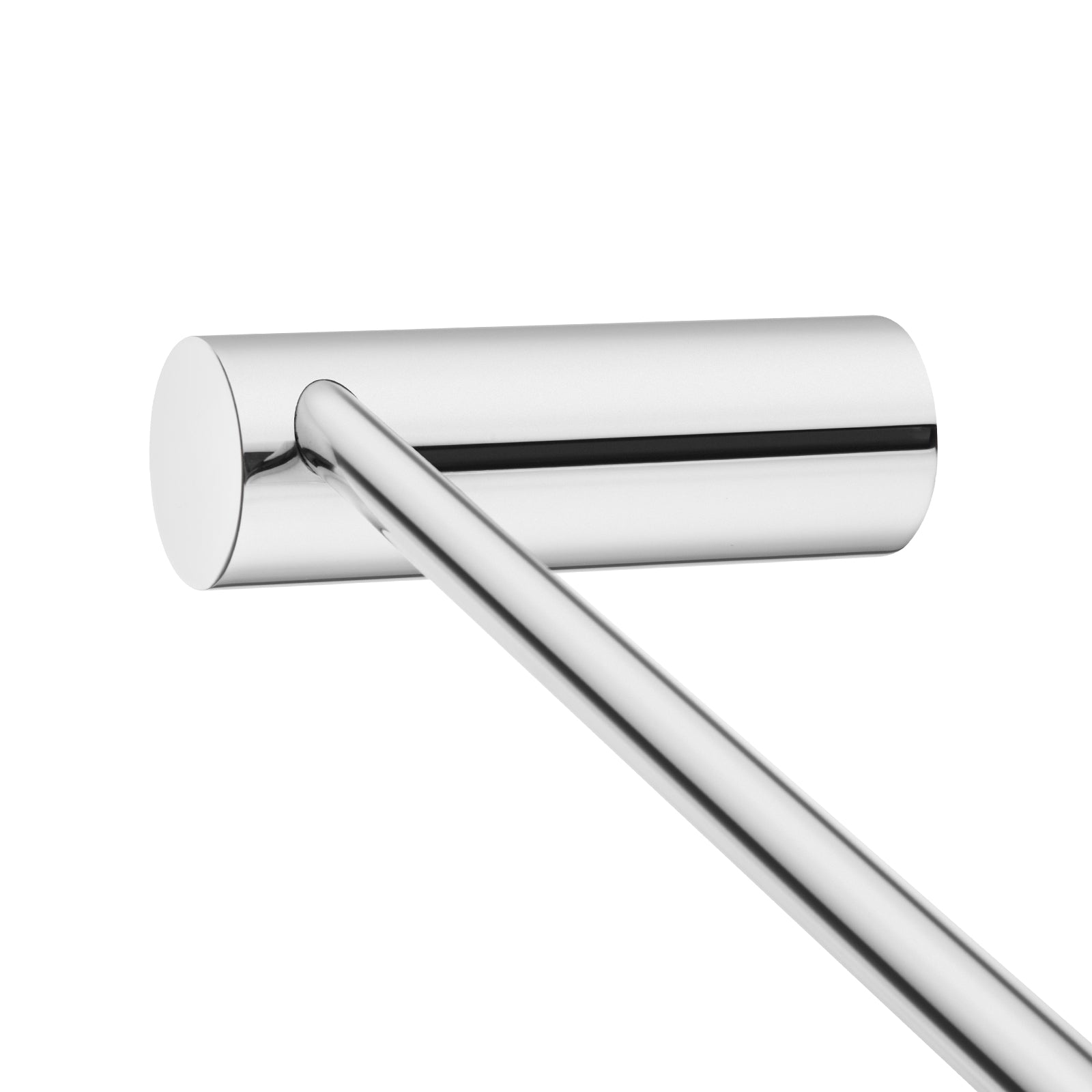 Chrome Single Towel Rail 600mm