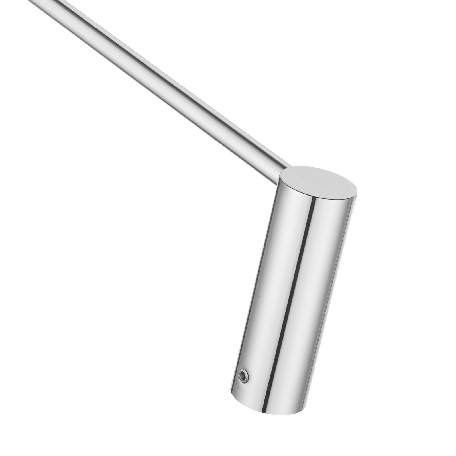 Chrome Single Towel Rail 600mm