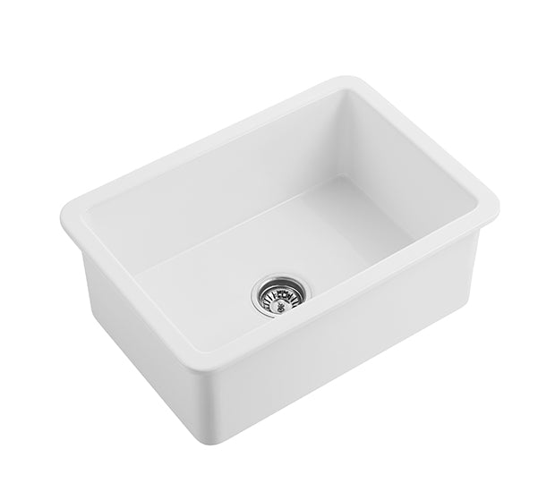 Gloss White Camden Fireclay Sink 810*480*254mm