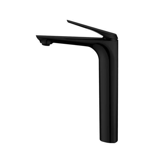 AU Black Tall Basin Mixer - Living and Bathroom