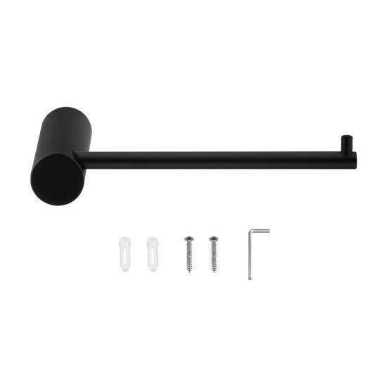 Matte Black Toilet Paper Holder (OX6213.TR) - Living and Bathroom