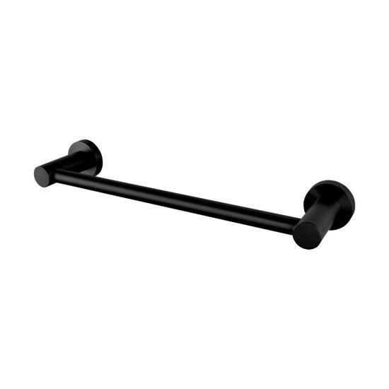 LUCID PIN Series Black Towel Rail 300mm - Living and Bathroom