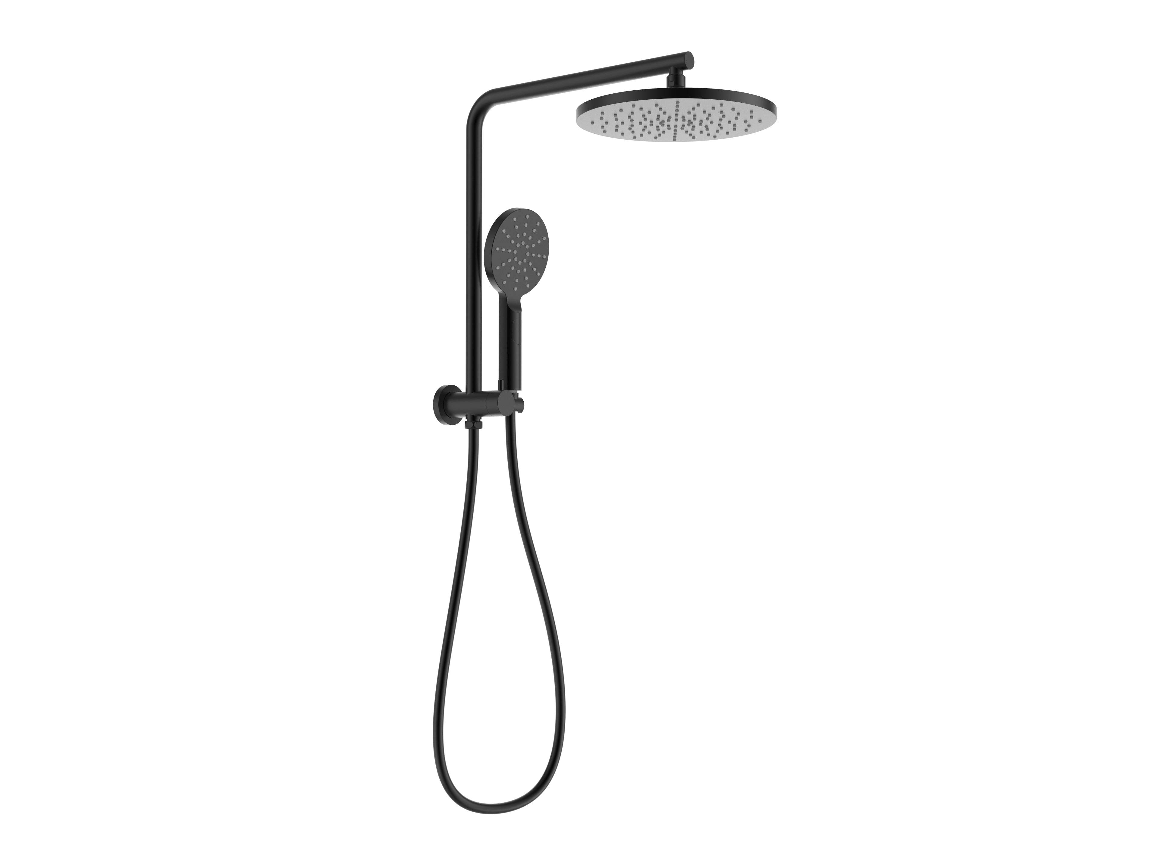 Regal Shower Set Mini Multifunction Matt Black