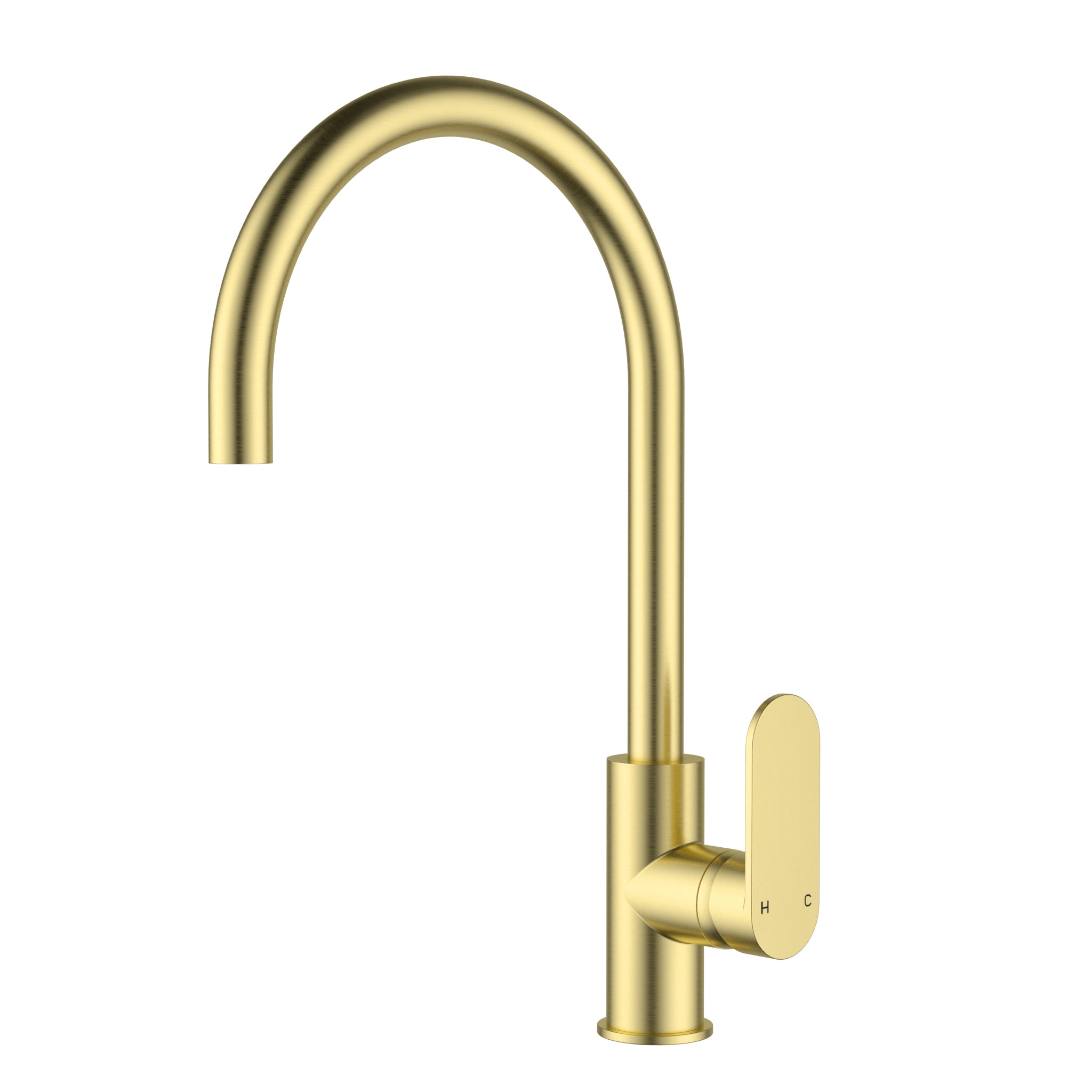 Sora Stainless Steel kitchen And Laundry Sink Mixer Brushed Gold