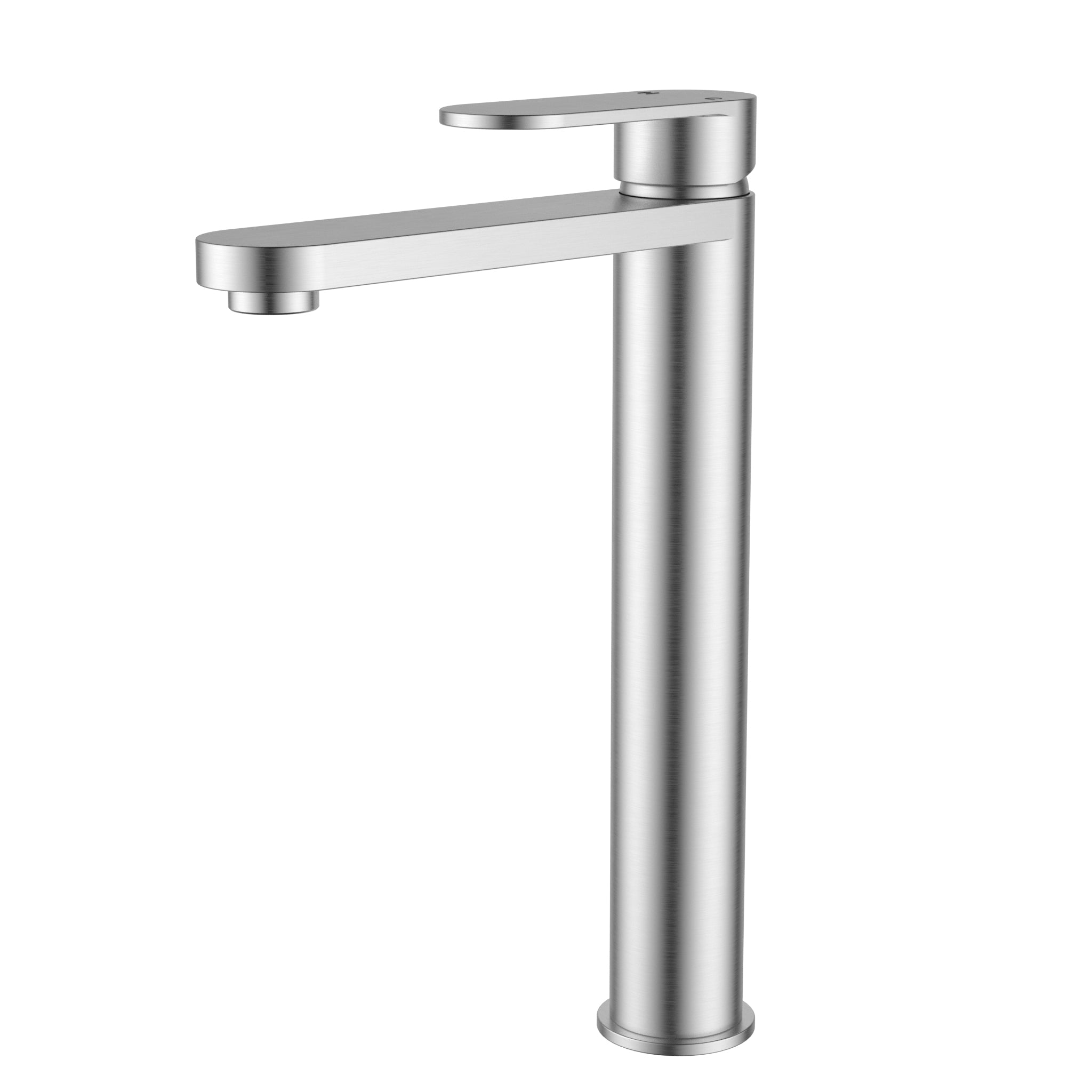 Sora Stainless Steel High Rise Basin Mixer Stainless Steel