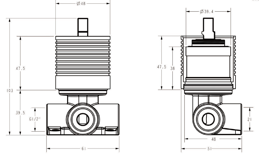 Sora SS Wall Mixer In Rough-In Body