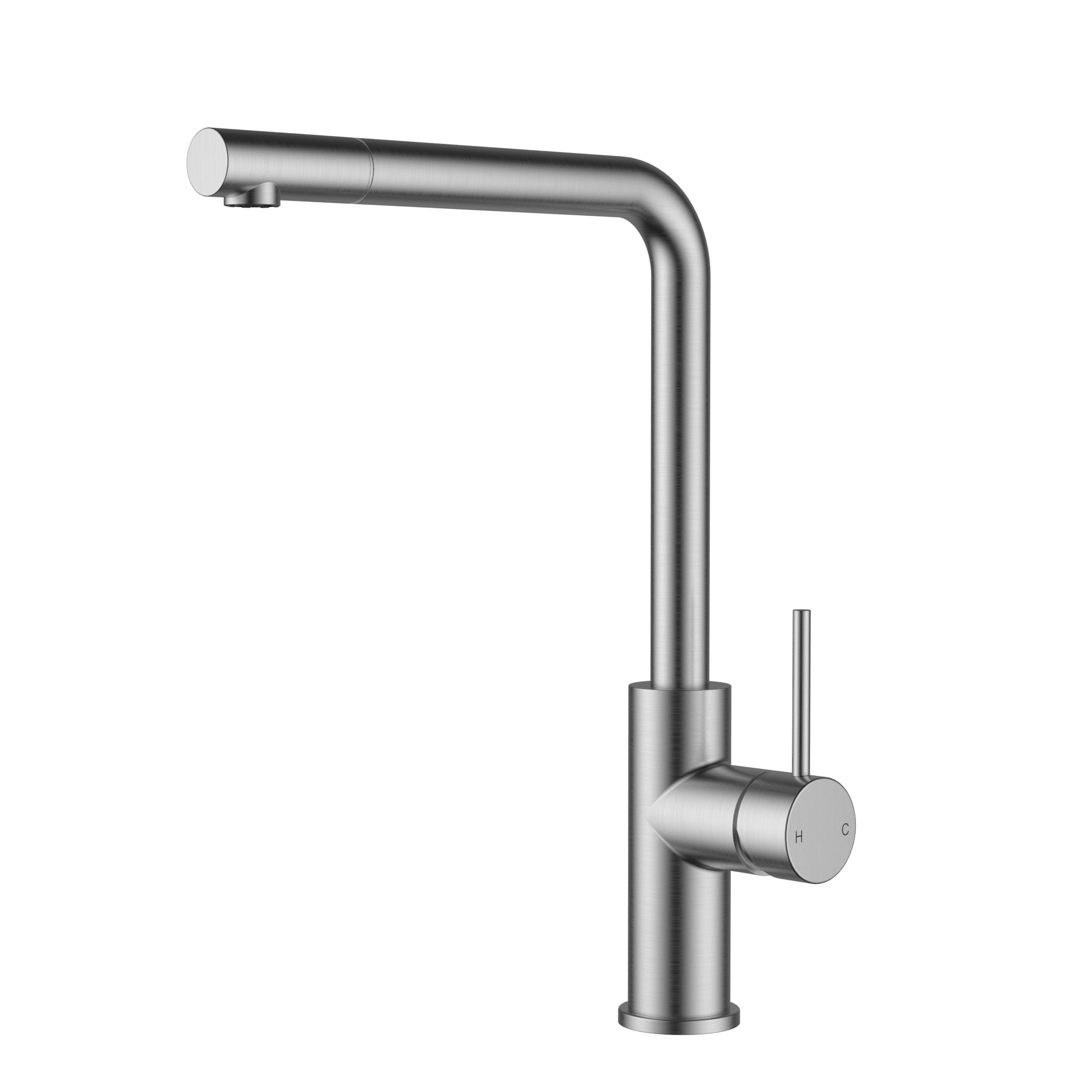 Otus Slimline SS Pull-Out Kitchen And Laundry Sink Mixer Stainless Steel