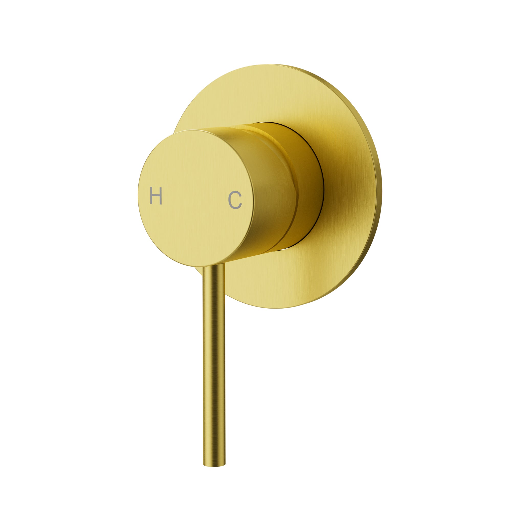Otus Slimline Wall Mixer Trim Kit Brushed Gold