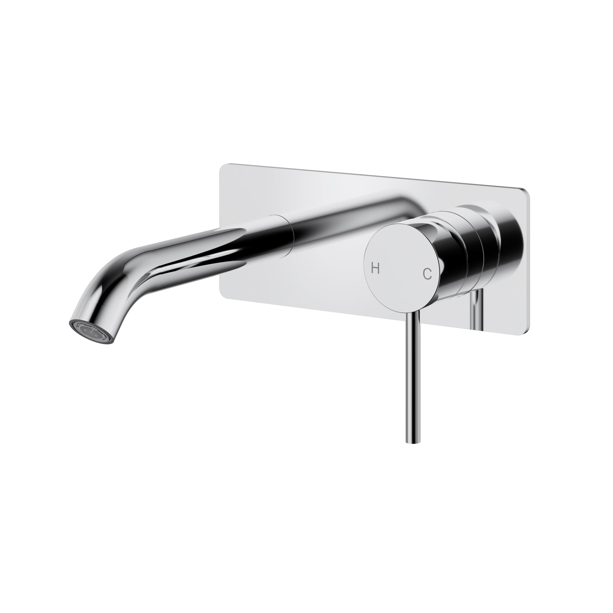 Otus Slimline Wall Basin/Bath Mixer Spout Trim Kit