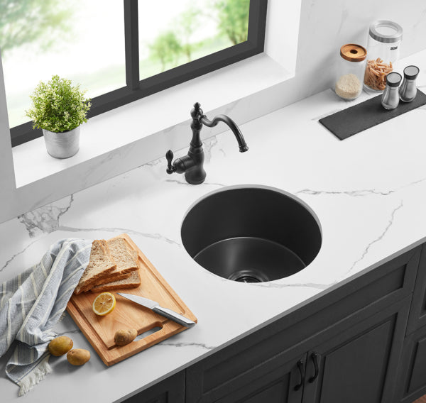 Matte Black Camden Fireclay Sink 470*228mm