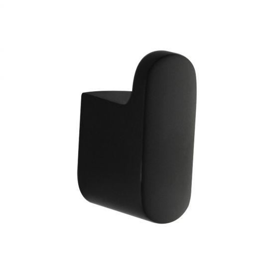AU Black Round Robe Hook - Living and Bathroom