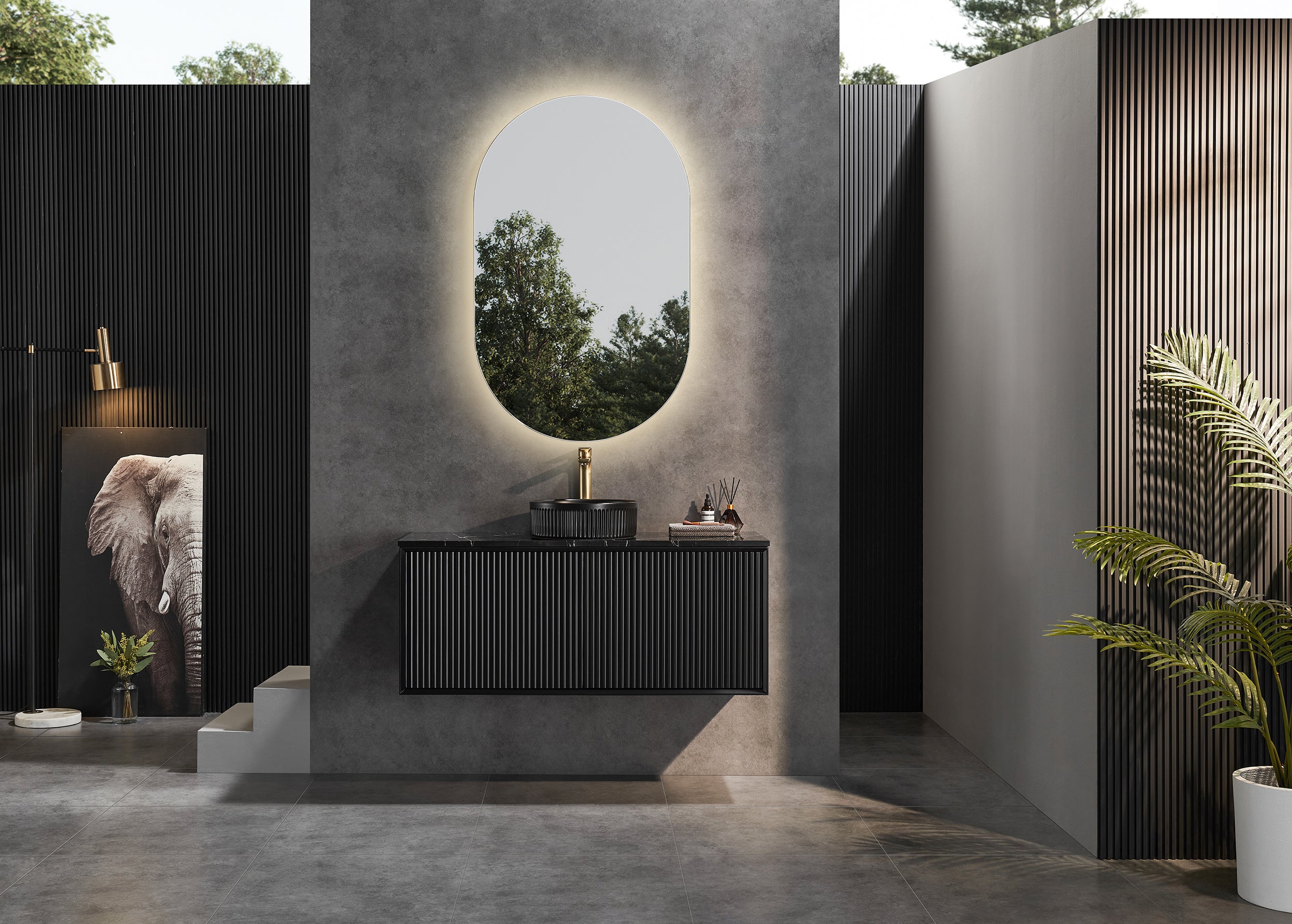 Kirribilli Matte Black CK1200