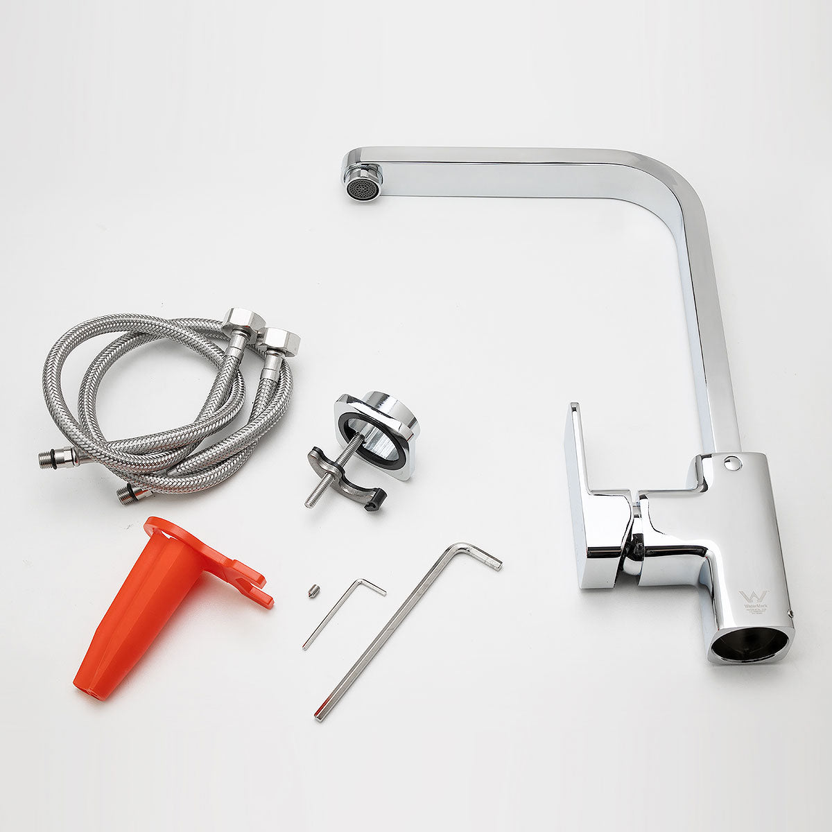 IVANO Series Square Chrome Kitchen Mixer