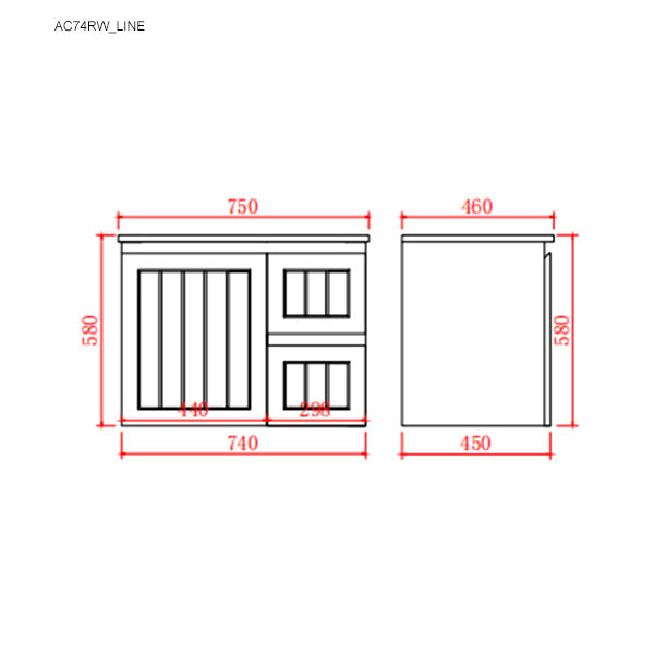 Acacia Matte White AC74RW