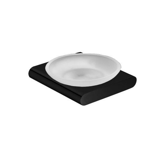 AU Black Soap Dish Holder - Living and Bathroom