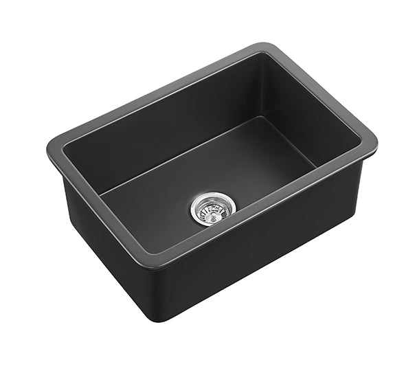 Matte Black Camden Fireclay Sink 810*480*254mm