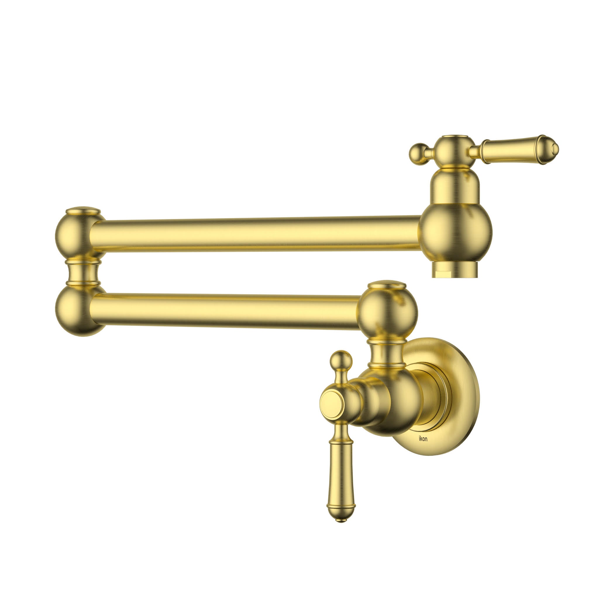Ikon Clasico Pot Filler Brushed Gold