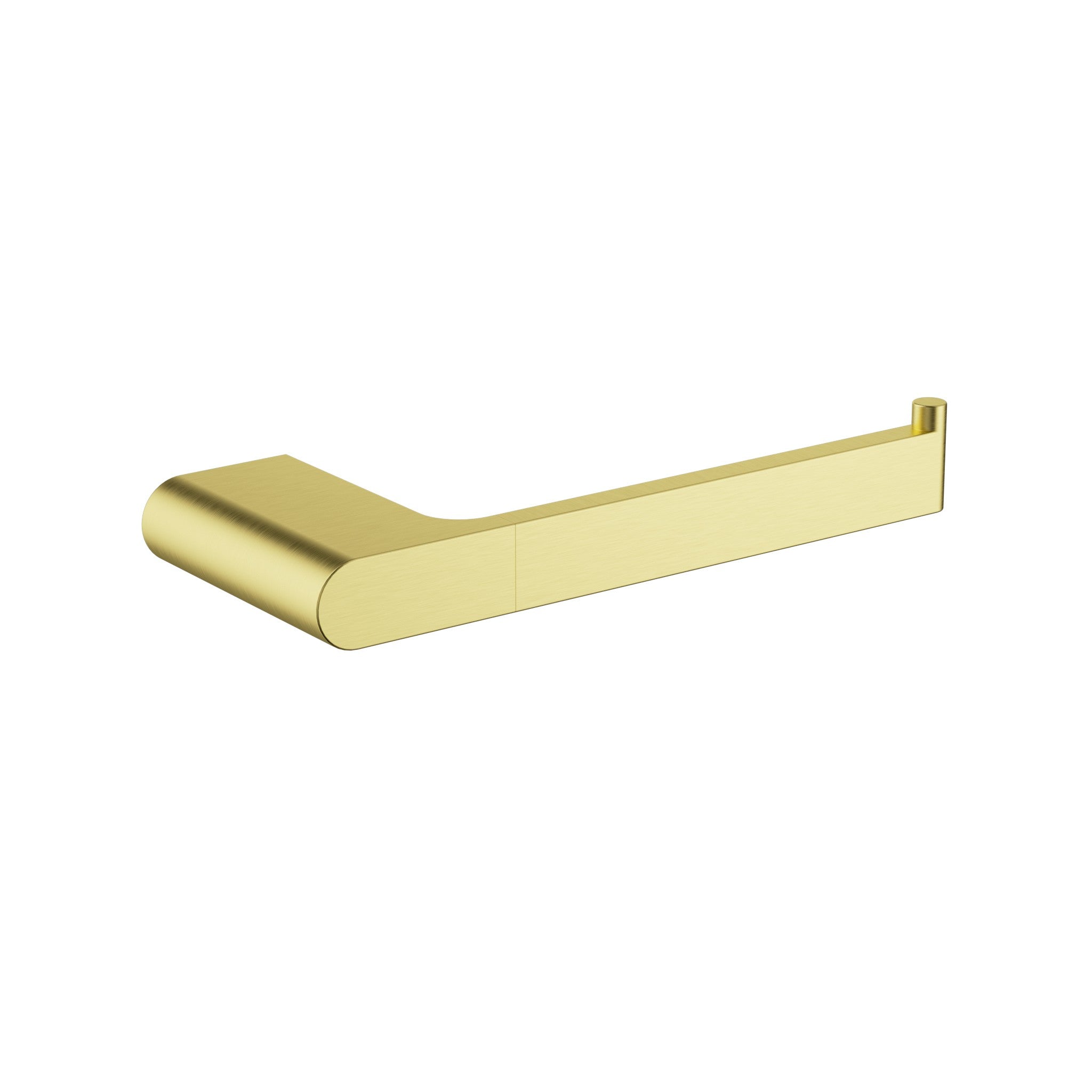 Cora Round Cornered Rectangle Towel Bar -Brushed Gold