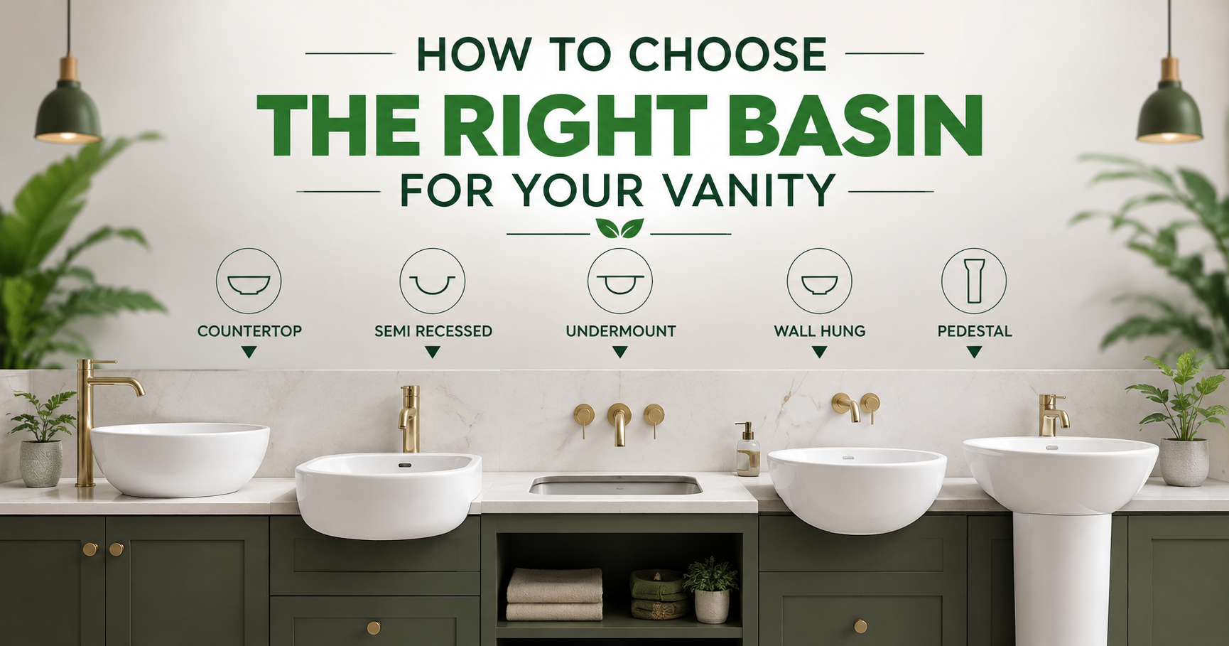 How to Choose the Right Basin for Your Vanity