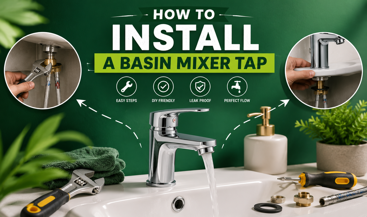 How to Install a Basin Mixer Tap