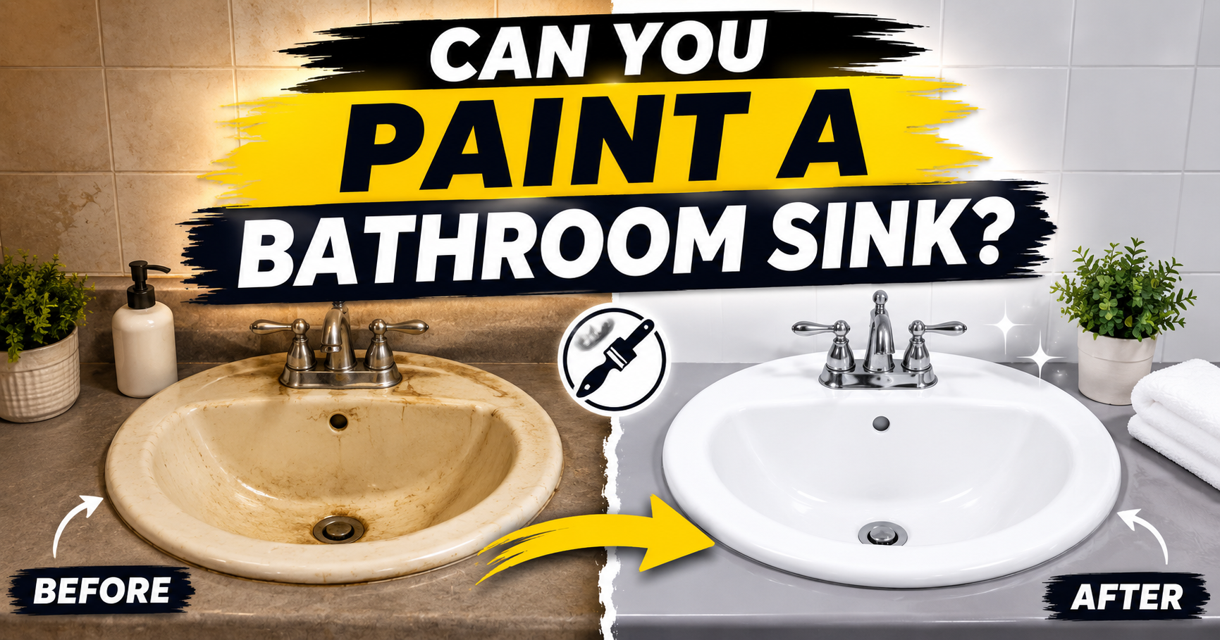 Can You Paint a Bathroom Sink?