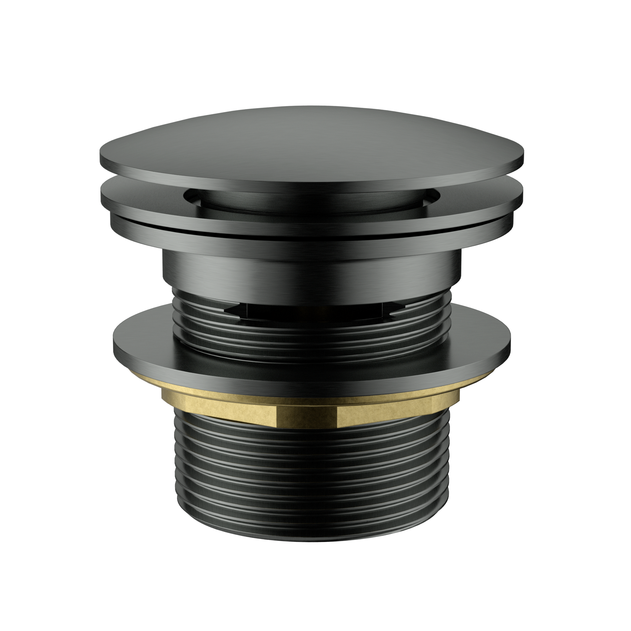 Bath 40mm Overflow Pop-Up Waste Gun Metal