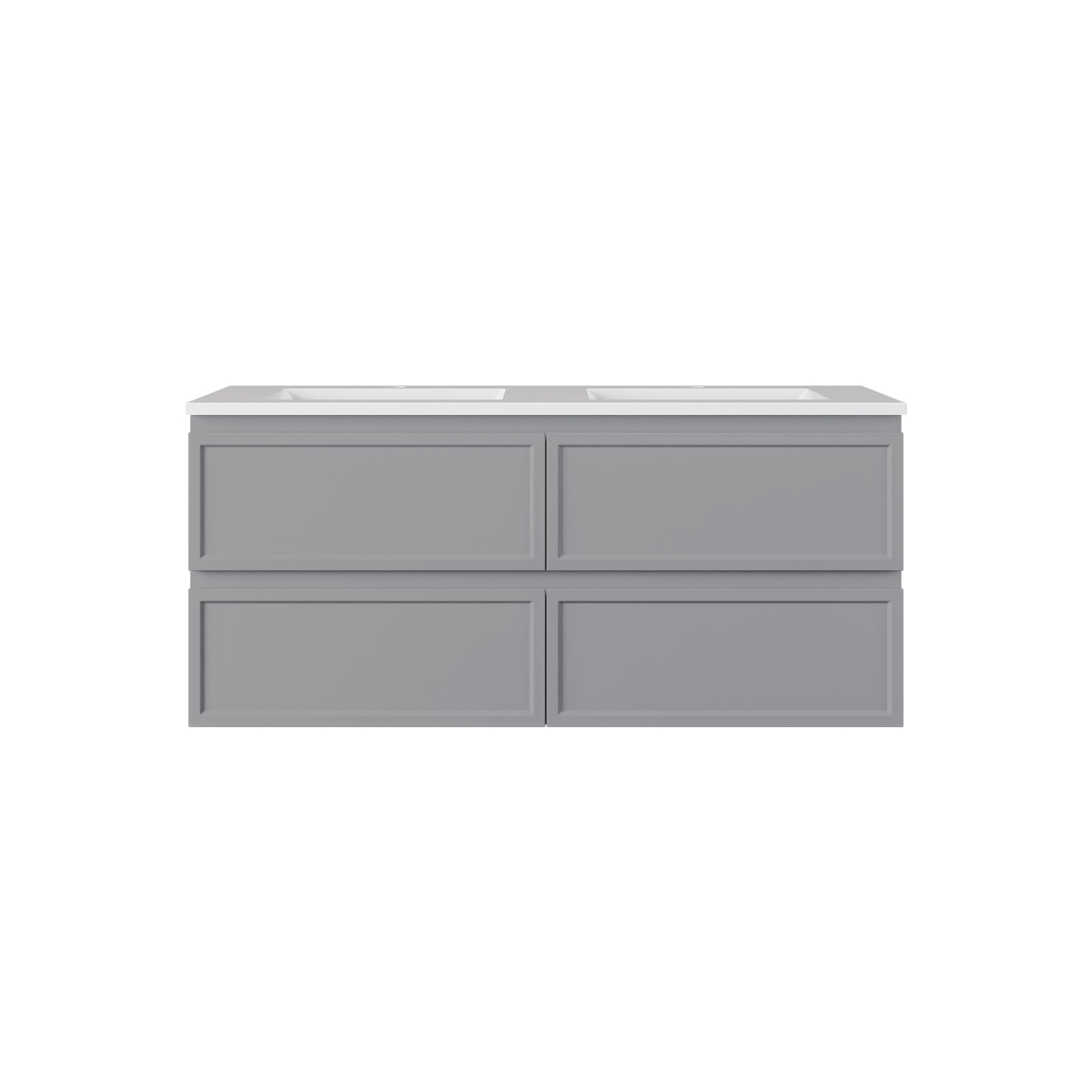 Hamilton Federation Prime Wall Hung PVC Cabinet Matte Grey