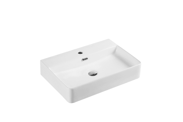 Vento 60M Wall-Hung Basin - Living and Bathroom