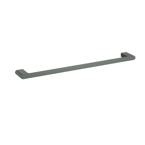 Cora Single Towel Rail 600 mm in Gun Metal