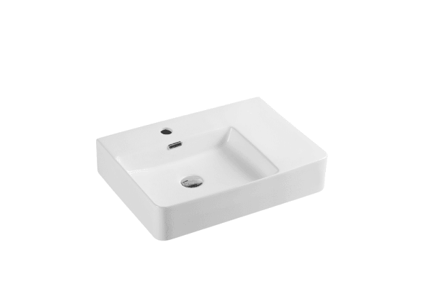 Vento 60MR Wall-Hung Basin - Living and Bathroom
