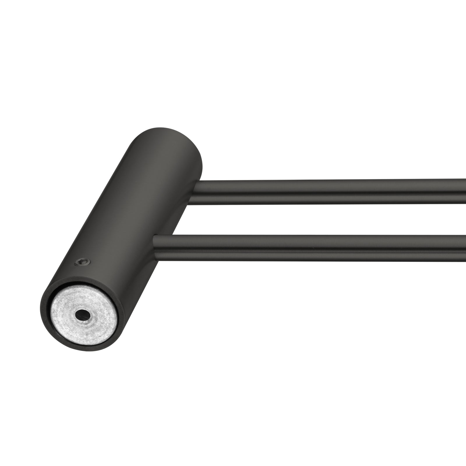 Gun Metal Grey Double Towel Rail 600mm