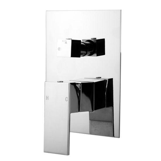 BLAZE Series Chrome Bath/Shower Mixer Diverter(color up) - Living and Bathroom
