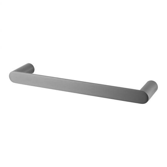 RUSHY Gun Metal Grey Towel Ring 300mm - Living and Bathroom