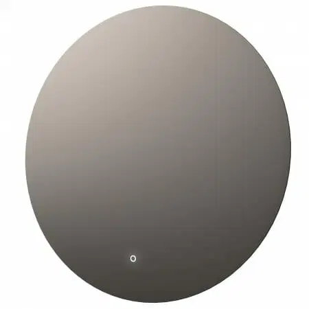 900mm Round 3 Color Lighting Backlit LED Mirror Touch Sensor Switch Defogger Pad Wall Mounted