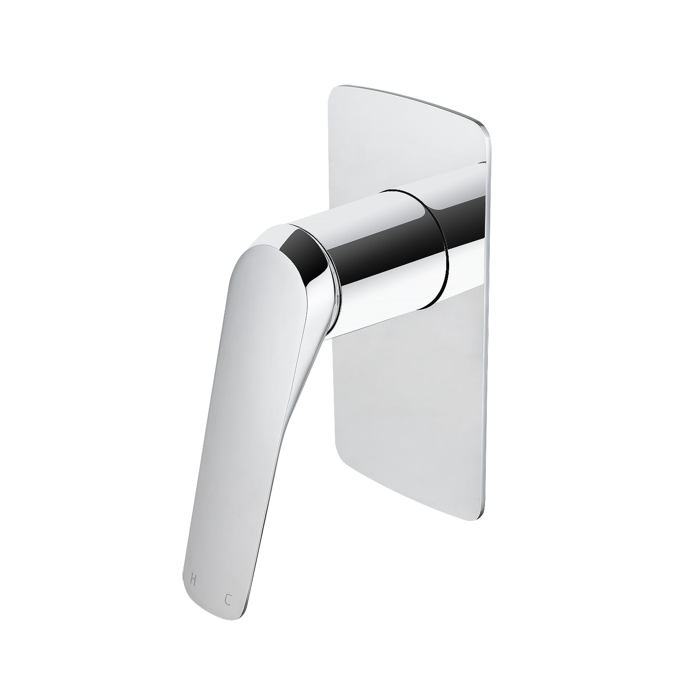 AU Series Square Chrome Wall Mixer
