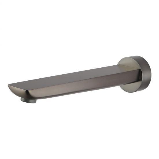 RUSHY Brushed Gun Metal Grey Bathtub/Basin Wall Spout - Living and Bathroom