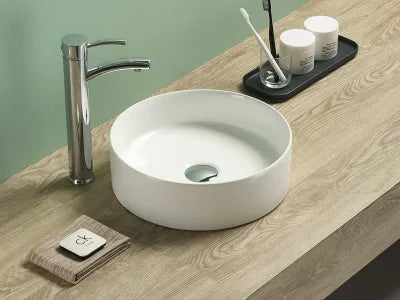 Olley Above Counter Basin 350*350*105 Gloss white