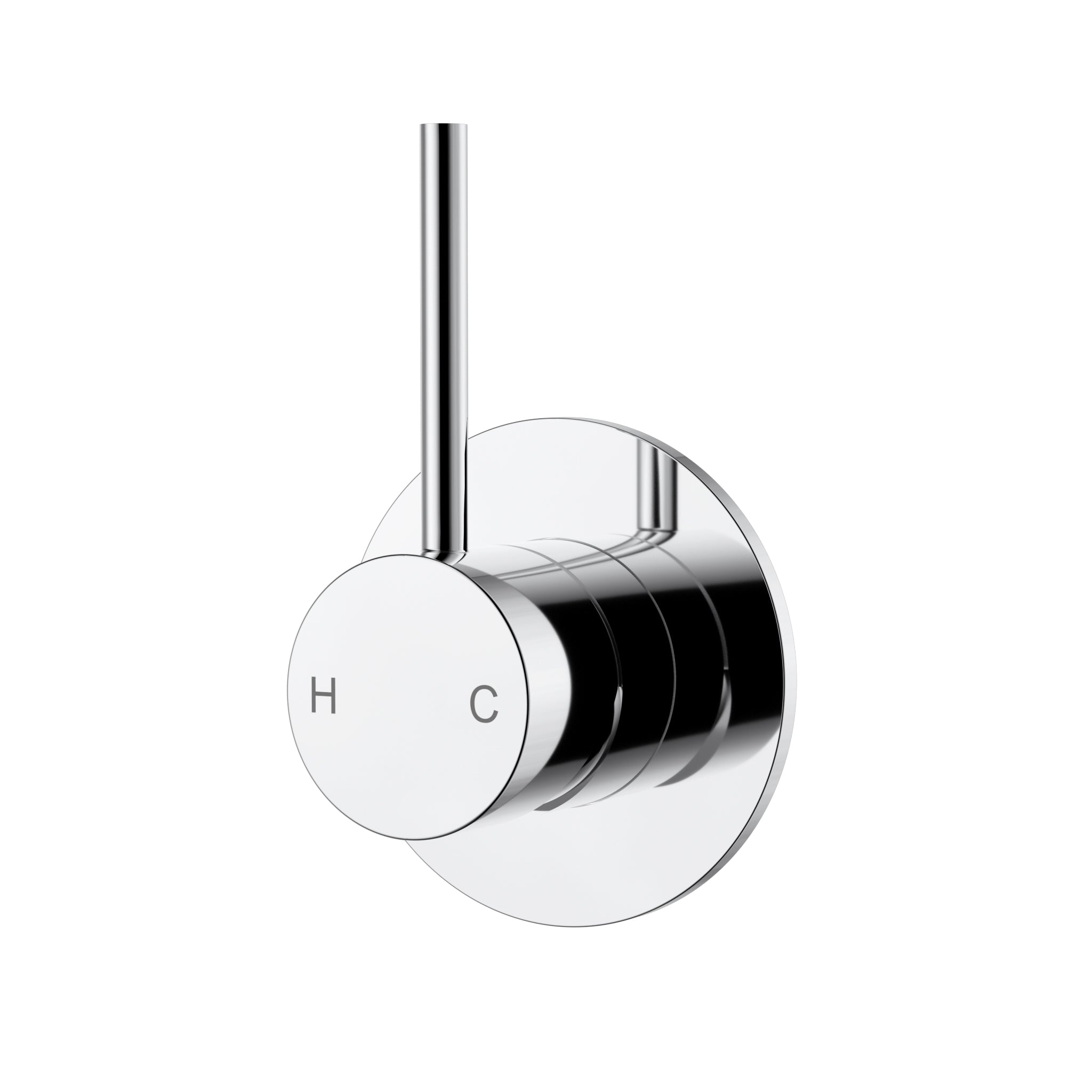 Otus Slimline Wall Mixer Trim Kit Level Up Chrome